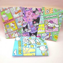 Melody Cinnamoroll Kuromi anime notebooks set(10pcs a set)