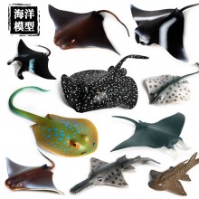 Marine animals Mobula devilfish figures models