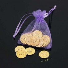 Genshin Impact Mora Commemorative Collect Badge Lucky Coin Decision Coins(18pcs a set)