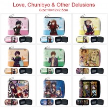 Chuunibyou Demo Koi ga shitai anime zipper wallet purse