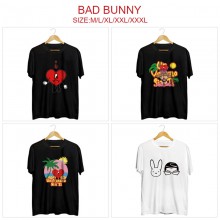 Bad Bunny anime short sleeve cotton t-shirt t shir...