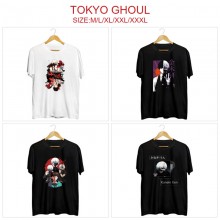 Tokyo ghoul anime short sleeve cotton t-shirt t shirts
