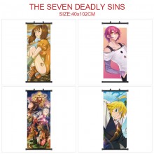 The Seven Deadly Sins anime wall scroll wallscrolls 40*102CM