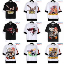 Chainsaw Man anime cotton t-shirt t shirts