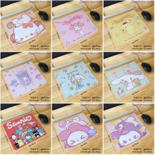 Melody kitty Cinnamoroll Kuromi Pochacco anime mouse pad 30*25CM