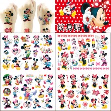 Mickey Mouse Minnie anime waterproof tattoo stickers(price for 10pcs)