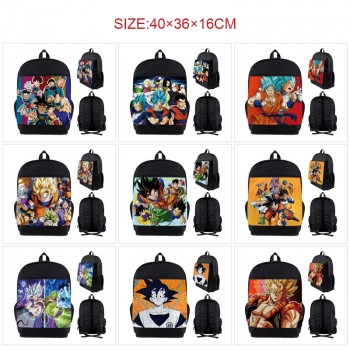 Dragon Ball anime nylon backpack bag