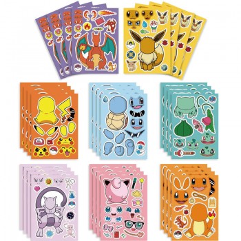 Pokemon anime stickers set(16pcs a set)