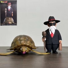 Dragon Ball Master Roshi Kame Sennin and turtle anime figures set