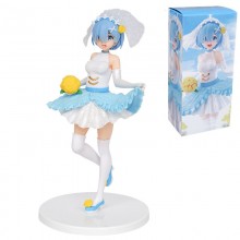 Re:Life in a different world from zero rem wedding dress anime figure