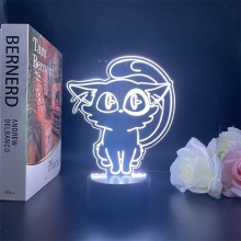 Suzume no Tojimari 3D 7 Color Lamp Touch Lampe Nightlight+USB