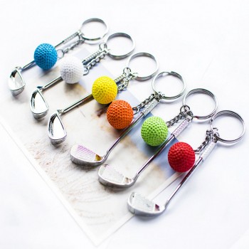 Mini golf key chain