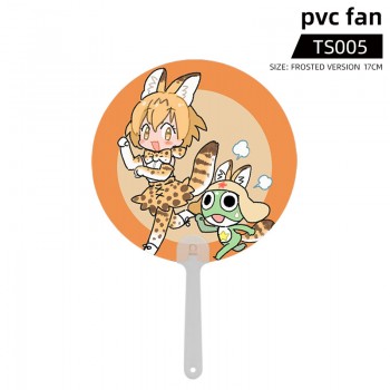 Keroro anime PVC fan circular fan