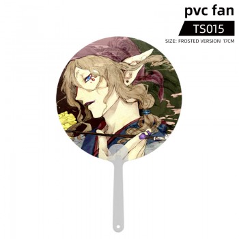 Mononoke anime PVC fan circular fan