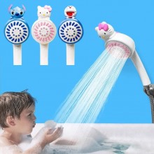 Doraemon Kitty Stitch shower head bathroom water heater