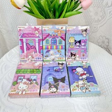 Melody kitty Cinnamoroll Kuromi Pochacco diy quiet books(12pcs a set)