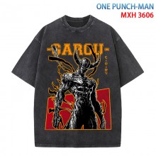 One Punch Man anime short sleeve wash water worn-out cotton t-shirt