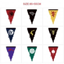 Game of Thrones triangle pennant flags 85CM