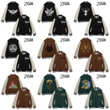 The Legend of Zelda baseball block jackets uniform coats hoodie