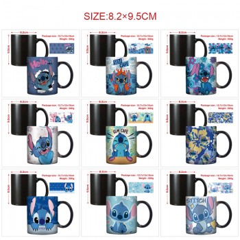 Stitch anime color changing mug cup 400ml