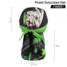 Mob Psycho 100 anime Hip-hop Sports Pirate Sunscreen Hat