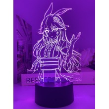 Honkai Impact 3 3D 7 Color Lamp Touch Lampe Nightlight+USB