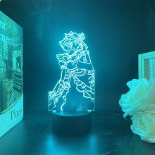 How to Raise a Boring Girlfriend 3D 7 Color Lamp Touch Lampe Nightlight+USB