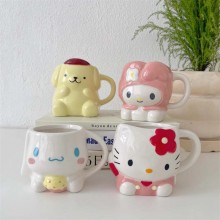 Sanrio Melody kitty Cinnamoroll Kuromi anime mug cup