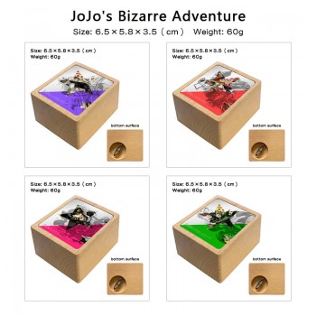 JoJo's Bizarre Adventure anime wooden music box