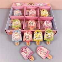 Sanrio Melody kitty Cinnamoroll Kuromi Ice cream erasers(30pcs a set)