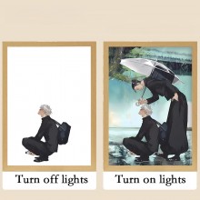 Jujutsu Kaisen anime Led Photo Frame Lamp Painting Night Lights