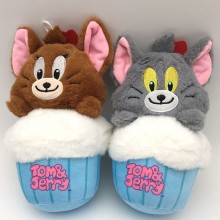8inches Tom and Jerry anime plush dolls set 22cm(2pcs a set)