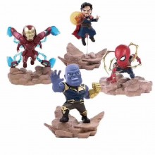 The Avengers PODZ Thanos Iron Spider-man Doctor Strange Q figure