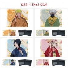 Naruto anime wallet purse