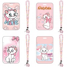 MARIE cat ID cards holders cases lanyard key chain
