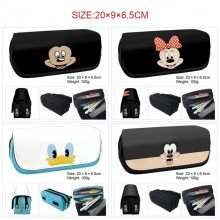 Mickey Minnie Mouse anime pen case pencil bag