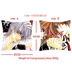 Vampire knight double sides pillow(45X45CM)