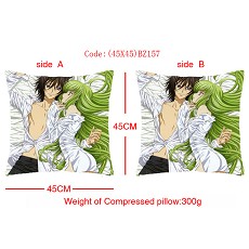 Code geass double sides pillow(45x45CM)