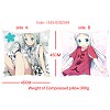 Anime girl double sides pillow(45X45CM)
