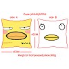 Cartoon double sides pillow(45X45CM)