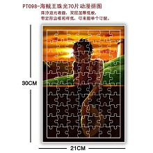 One piece Puzzles(70pcs a set)PT098