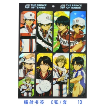 The prince of tennis bookmarks(8pcs a set)