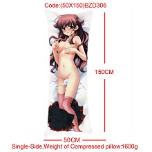 The anime girl single side pillow(50X150)BZD306