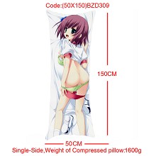 The anime girl single side pillow(50X150)BZD309