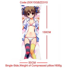 The anime girl single side pillow(50X150)BZD310