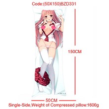 The anime girl single side pillow(50X150)BZD331