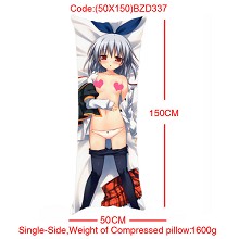 The anime girl single side pillow(50X150)BZD337