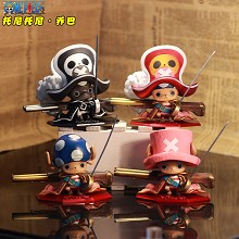 One Piece chopper figures set(4pcs a set)