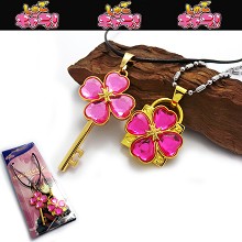 Shugo Chara lovers necklaces(pink)