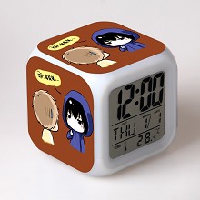 Tomb Notes multi-color clock（no battery）